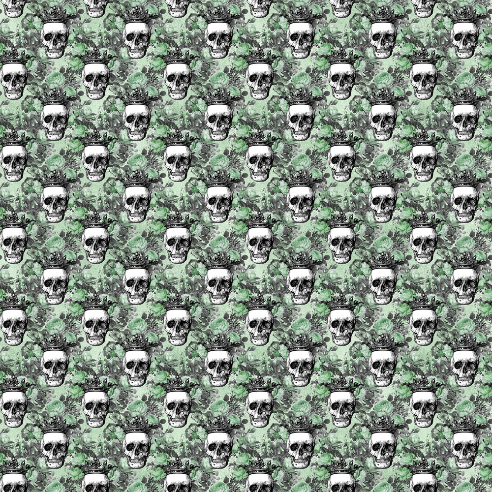 Green Gothic Vinyl Pattern