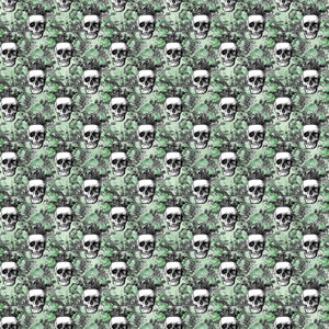 Green Gothic Vinyl Pattern