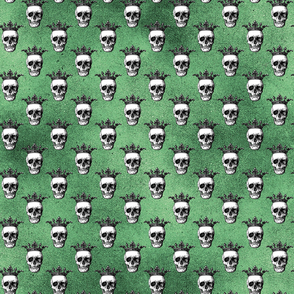 Green Gothic Vinyl Pattern