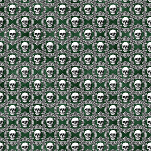 Green Gothic Vinyl Pattern