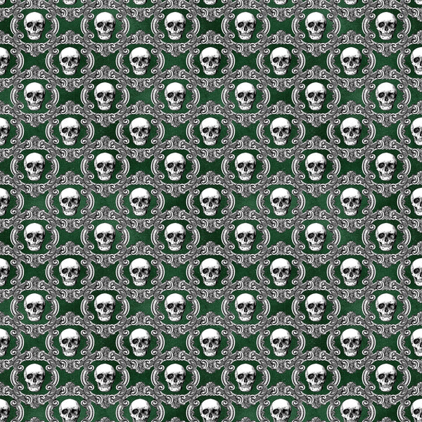 Green Gothic Vinyl Pattern