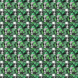 Green Gothic Vinyl Pattern