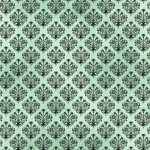 Green Gothic Vinyl Pattern