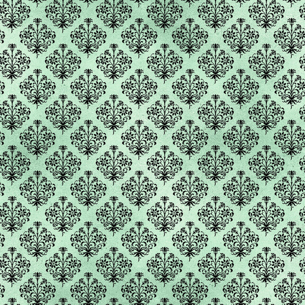 Green Gothic Vinyl Pattern