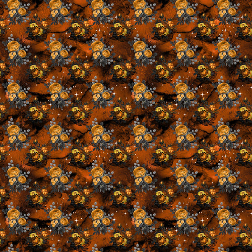 Orange Gothic Vinyl Pattern