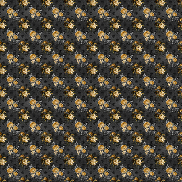 Orange Gothic Vinyl Pattern