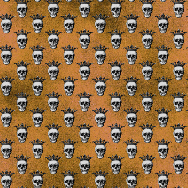Orange Gothic Vinyl Pattern