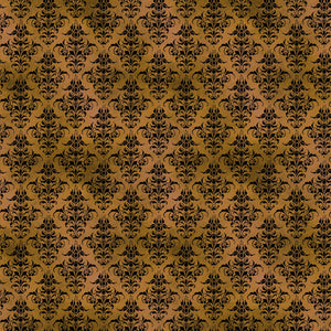 Orange Gothic Vinyl Pattern