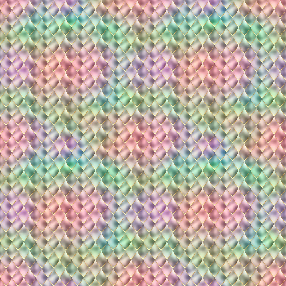 Pearlescent Dragon Scale Patterns 1 Vinyl Pattern