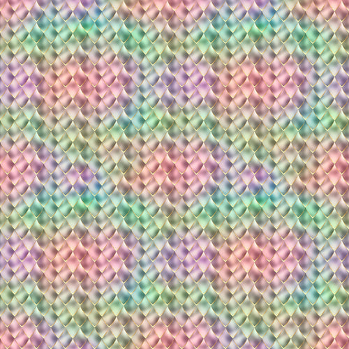 Pearlescent Dragon Scale Patterns 1 Vinyl Pattern