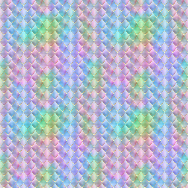 Pearlescent Dragon Scale Patterns 1 Vinyl Pattern