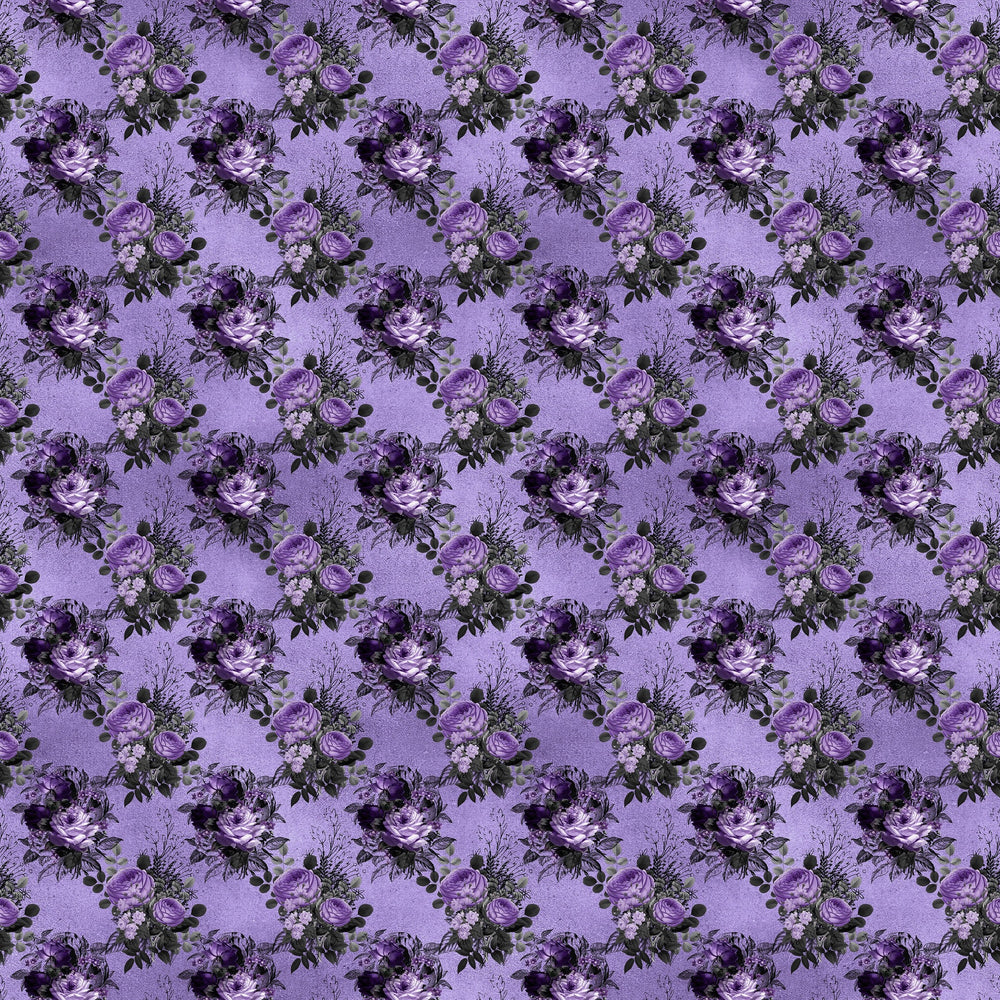 Purple Gothic Vinyl Pattern
