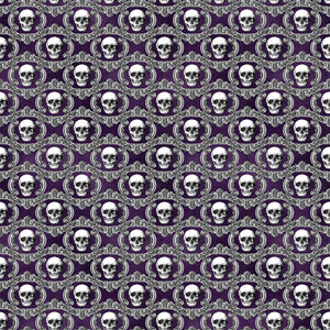 Purple Gothic Vinyl Pattern