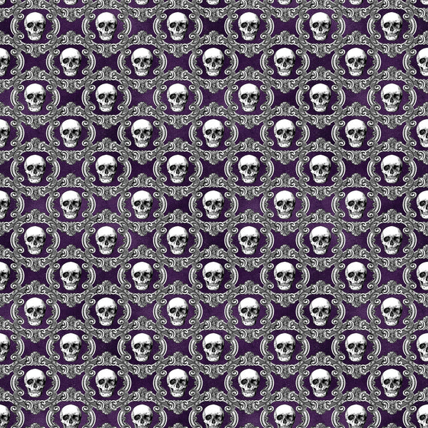 Purple Gothic Vinyl Pattern