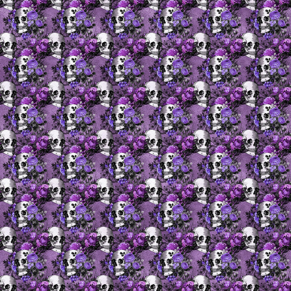 Purple Gothic Vinyl Pattern