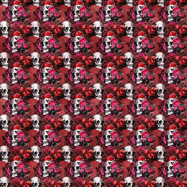 Red Gothic Vinyl Pattern