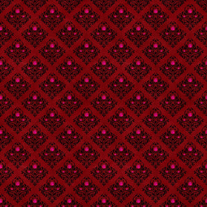 Red Gothic Vinyl Pattern