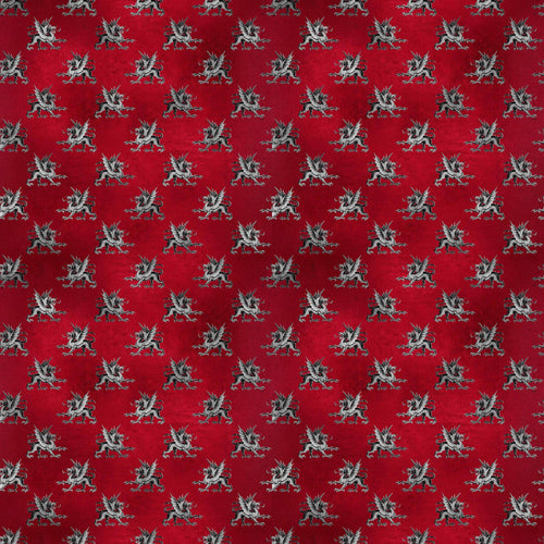 Red Gothic Vinyl Pattern