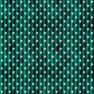 Teal Gothic Vinyl Pattern