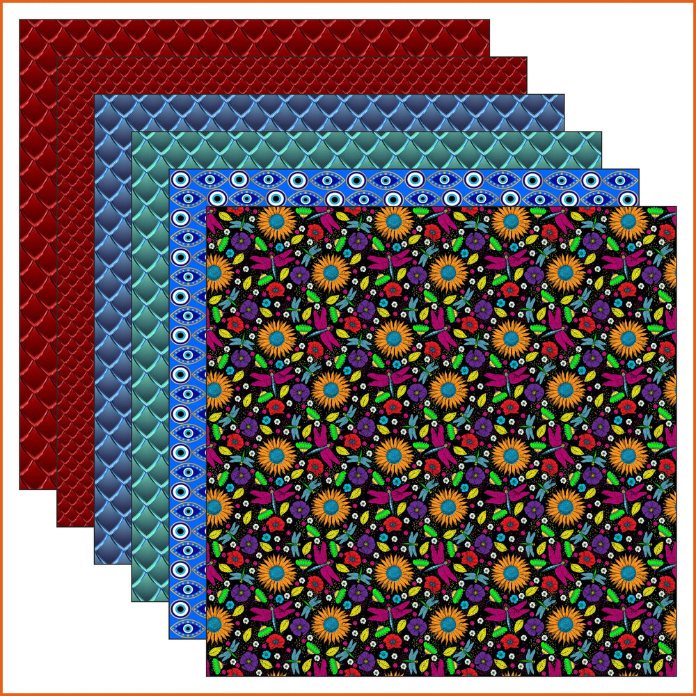 Gothic Patterns Mix 3 Vinyl Pattern