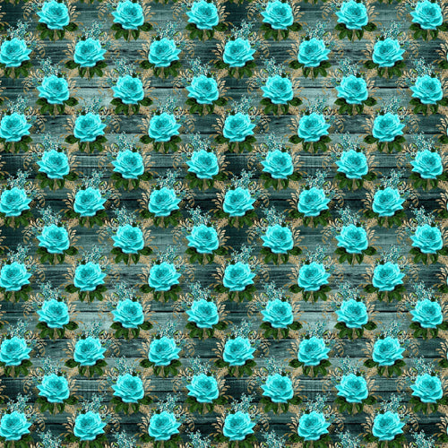 Rustic Teal Vinyl Pattern