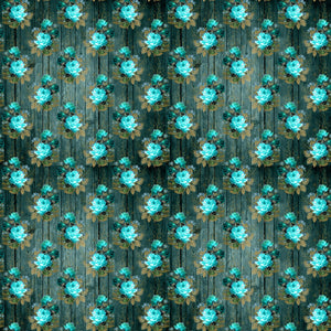 Rustic Teal Vinyl Pattern