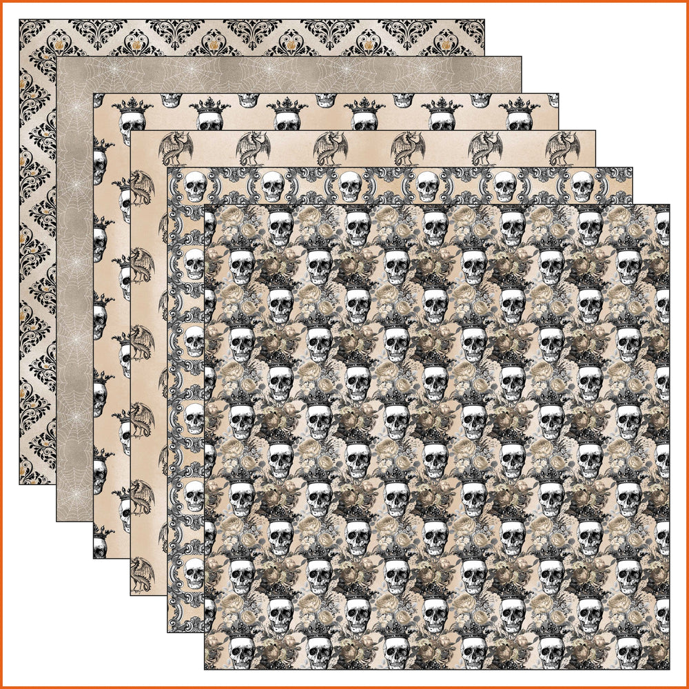 Vintage Gothic Vinyl Pattern