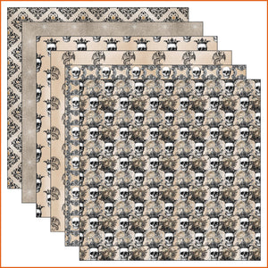 Vintage Gothic Vinyl Pattern