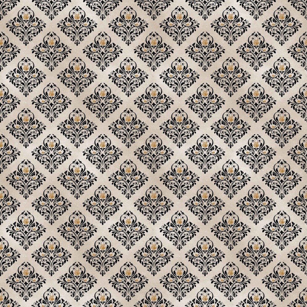 Vintage Gothic Vinyl Pattern