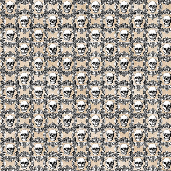 Vintage Gothic Vinyl Pattern