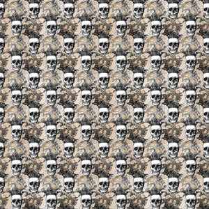 Vintage Gothic Vinyl Pattern