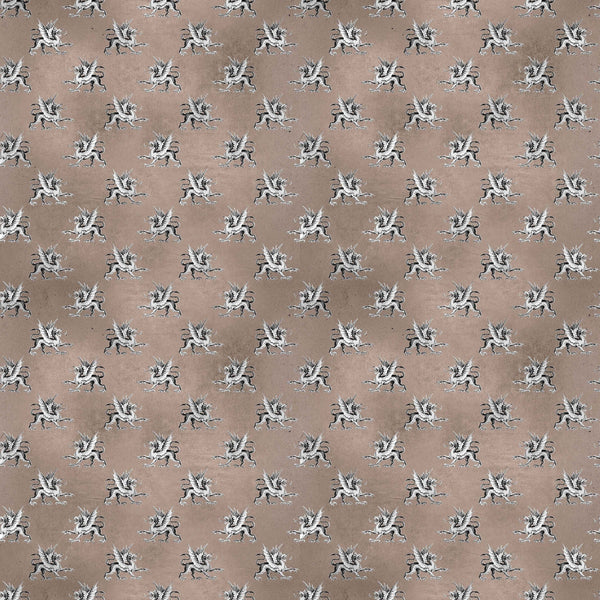 Vintage Gothic Vinyl Pattern