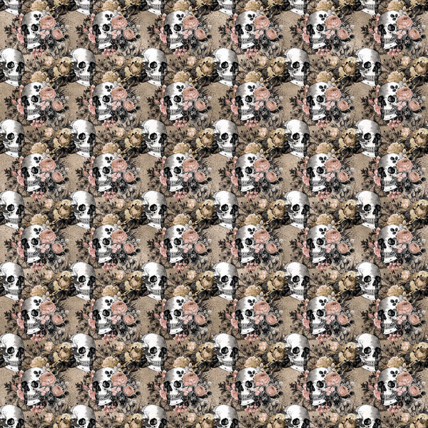 Vintage Gothic Vinyl Pattern