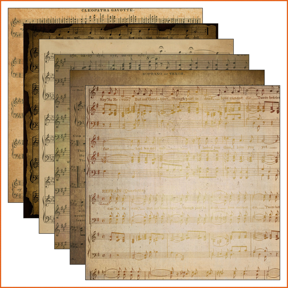 Vintage Music Vinyl Pattern