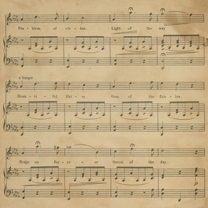 Vintage Music Vinyl Pattern