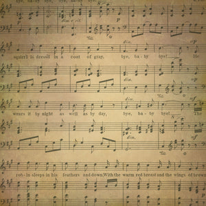 Vintage Music Vinyl Pattern