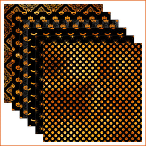 Dark Halloween Vinyl Pattern