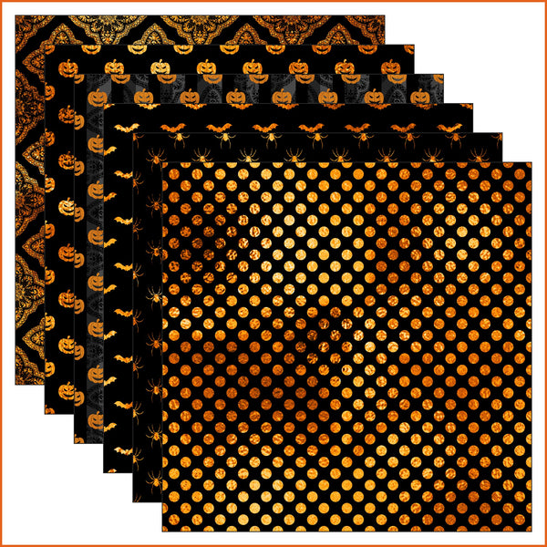 Dark Halloween Vinyl Pattern