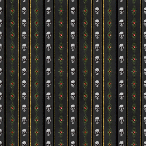 Gothic Christmas Vinyl Pattern