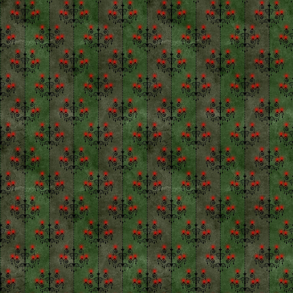 Gothic Christmas Vinyl Pattern