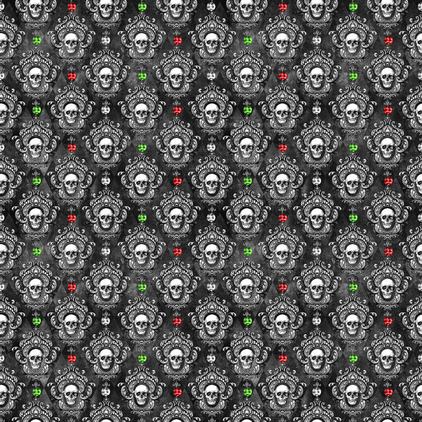 Gothic Christmas Vinyl Pattern