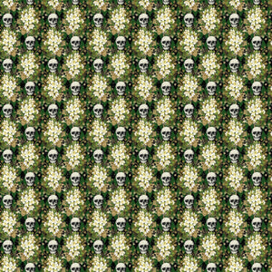 Gothic Christmas Vinyl Pattern