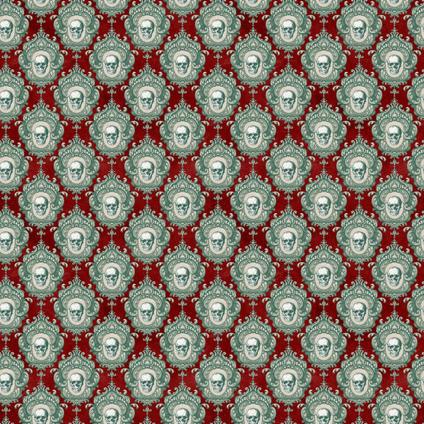 Gothic Christmas Vinyl Pattern