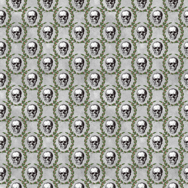 Gothic Christmas Vinyl Pattern