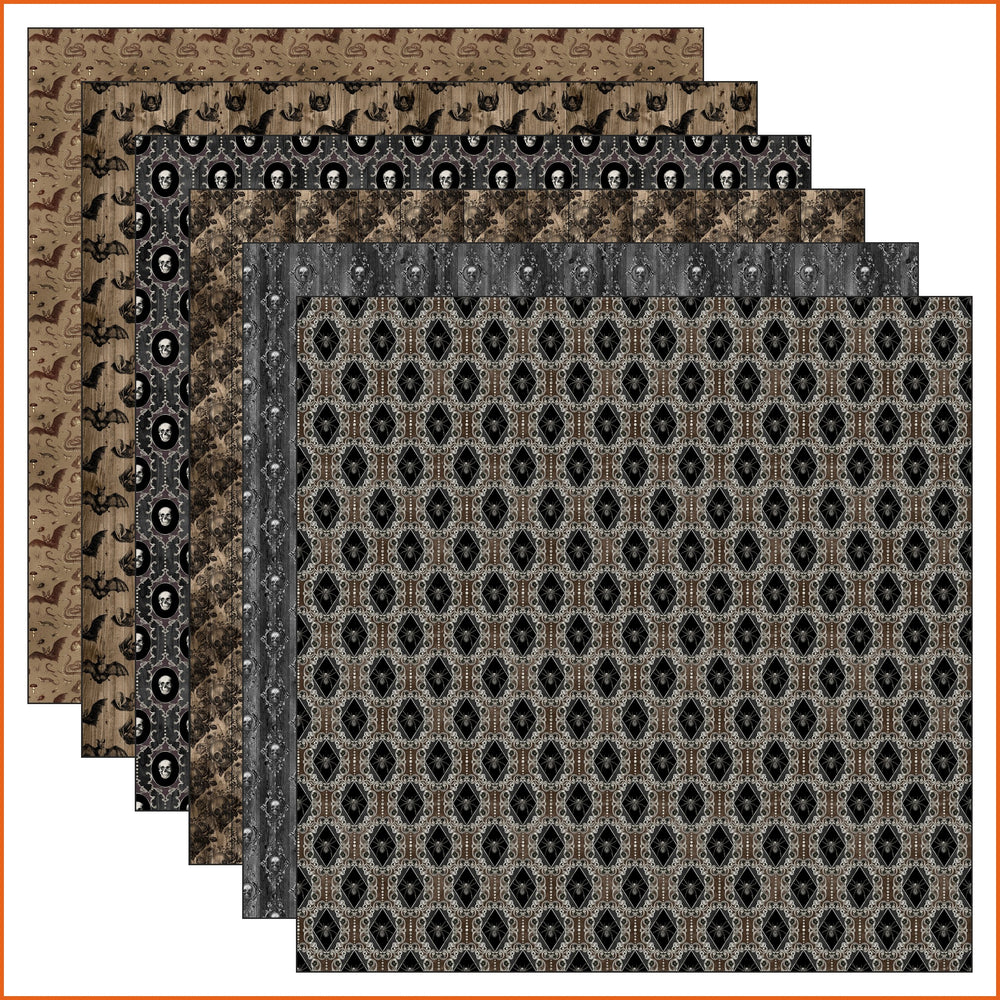 Witch Cottage Vinyl Pattern