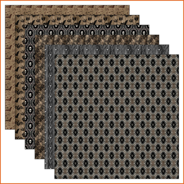 Witch Cottage Vinyl Pattern