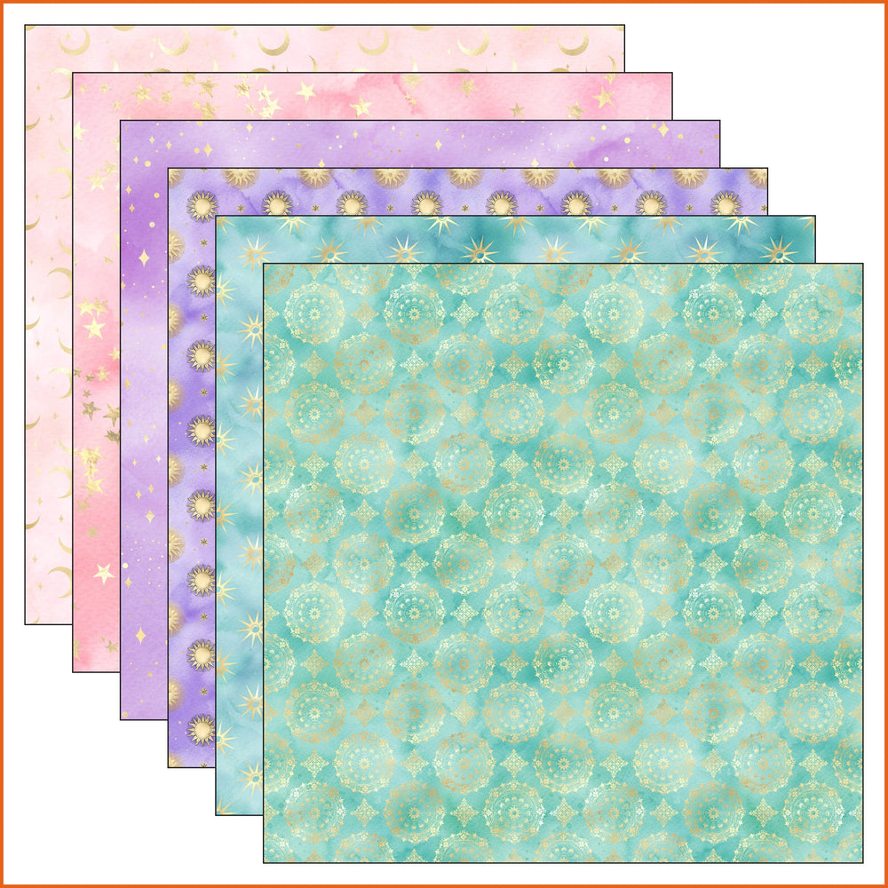 Gold Fantasy Vinyl Pattern