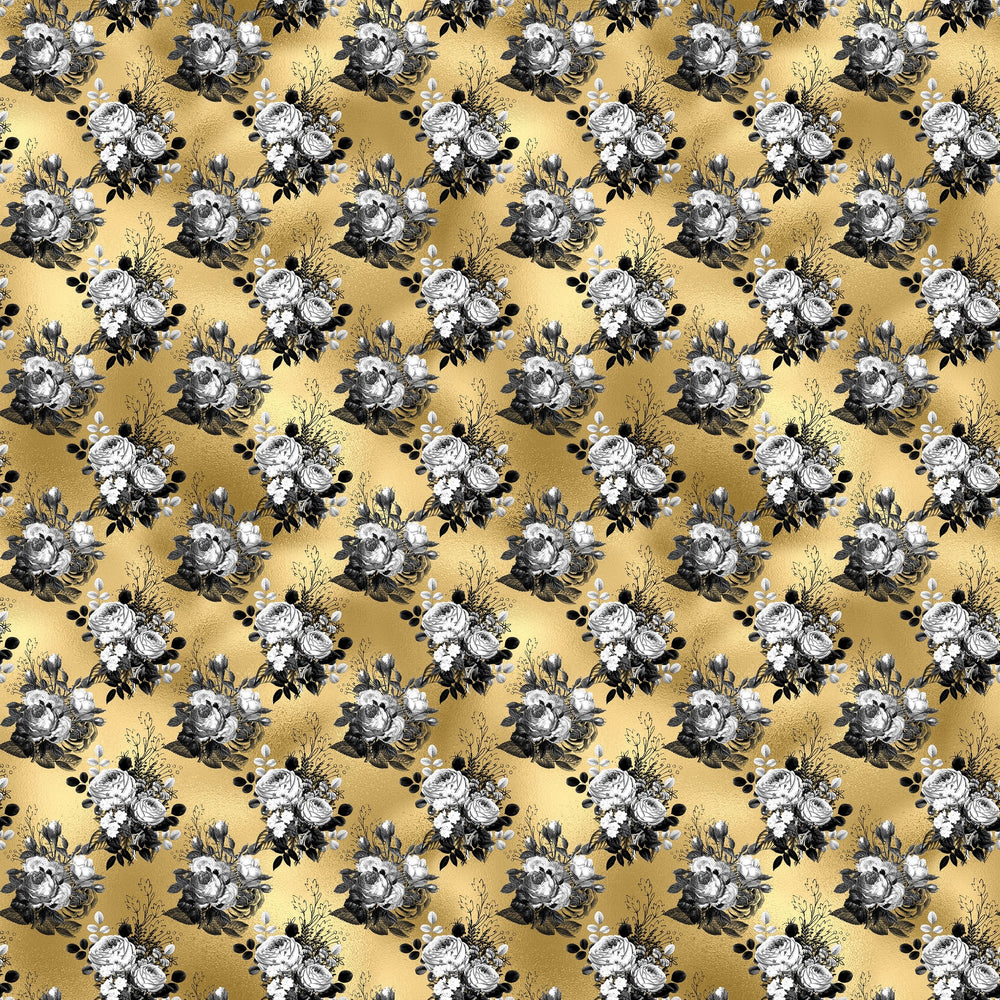Gold Gothic Vinyl Pattern