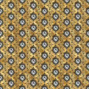 Gold Gothic Vinyl Pattern