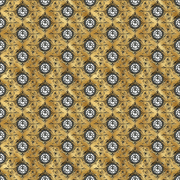 Gold Gothic Vinyl Pattern